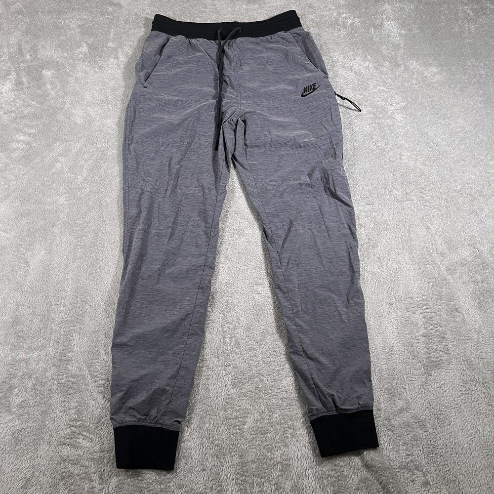 Nike Pants Womens XS Bonded Woven Jogger Gray Tech Lightweight 905126-060